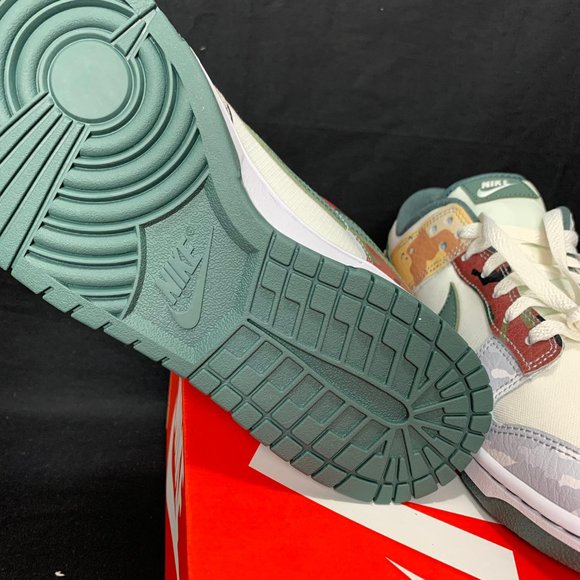 Nike Dunk Low Multi-Camo Men's Size:10/Women's11.5 - Picture 7 of 9